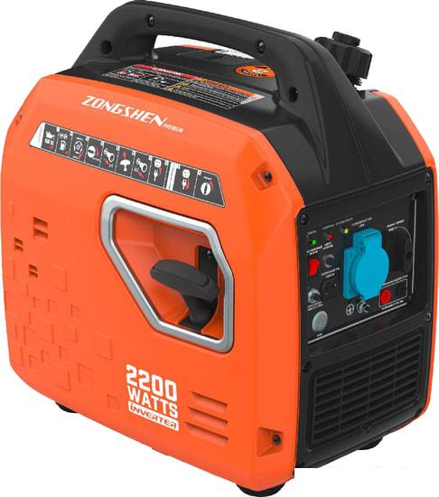 Бензиновый генератор Zongshen BQH 2200 E- фото
