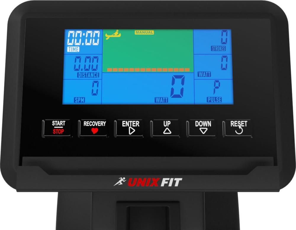 Гребной тренажер Unixfit Techno Rower 410E- фото2