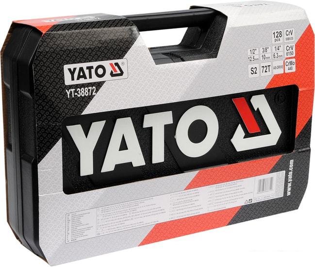 Универсальный набор инструментов Yato YT-38872 (128 предметов)- фото4