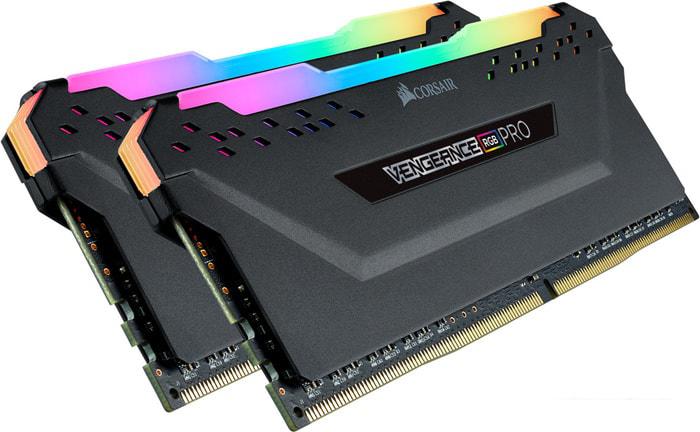 Оперативная память Corsair Vengeance PRO RGB 2x8GB DDR4 PC4-25600 CMW16GX4M2C3200C16- фото3