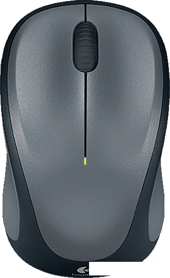 Мышь Logitech M235 Wireless Mouse (серый) [910-002201]- фото