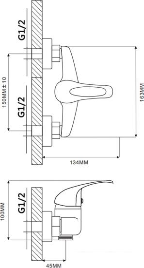 Смеситель Ekko E90109- фото2