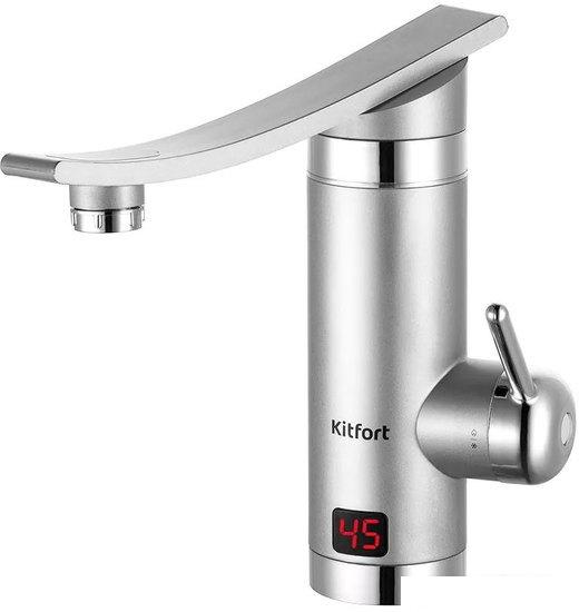 Проточный электрический водонагреватель-кран Kitfort КТ-4028- фото