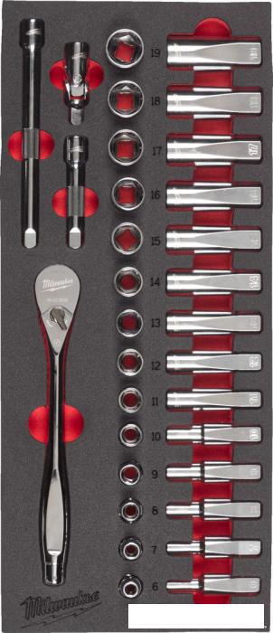 Набор головок слесарных Milwaukee 4932479825- фото