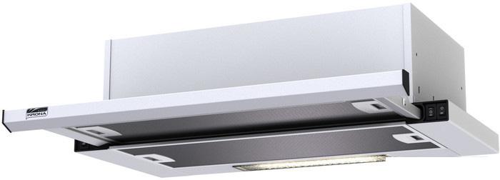 Кухонная вытяжка Krona Kamilla slim 600 white (2 мотора)- фото