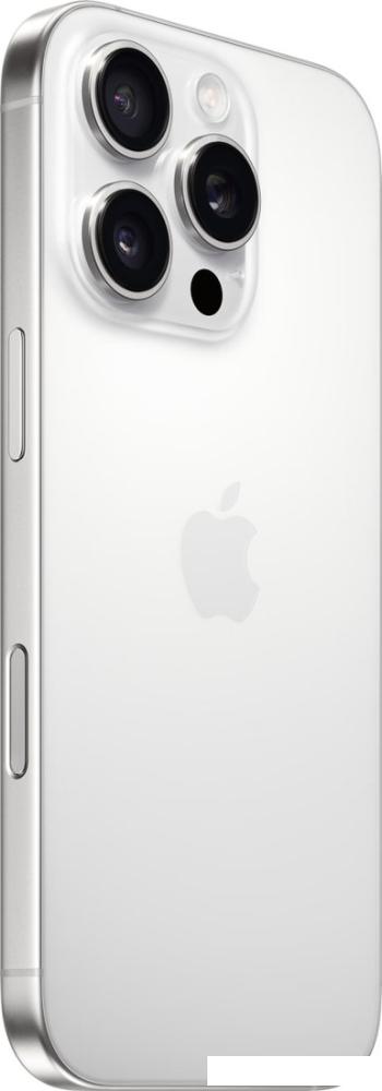 Смартфон Apple iPhone 16 Pro Dual SIM 256GB (белый титан)- фото4