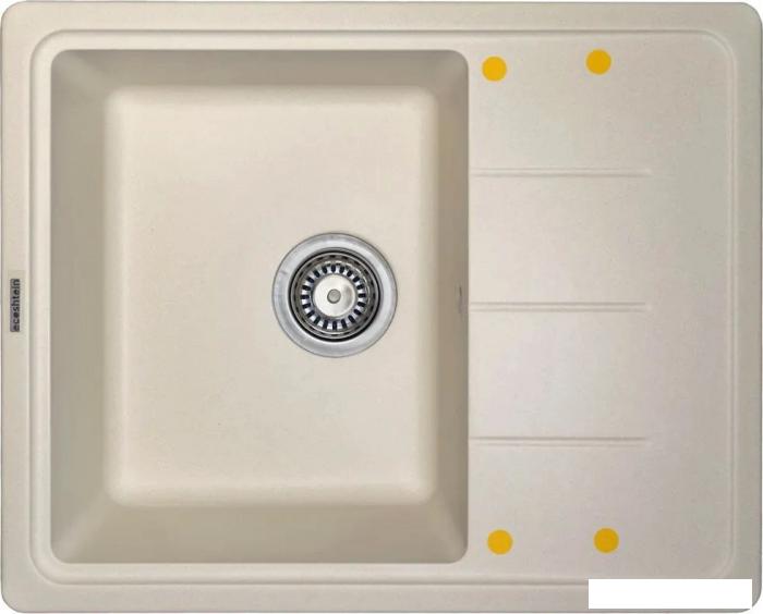 Кухонная мойка Ecoshtein Rechteck 620 (капучино)