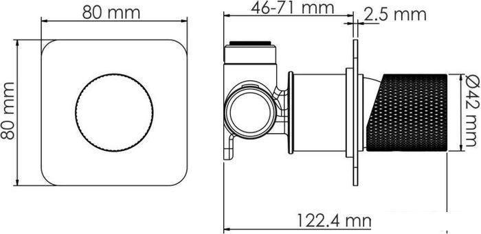 Смеситель Wasserkraft Tauber 6451- фото2