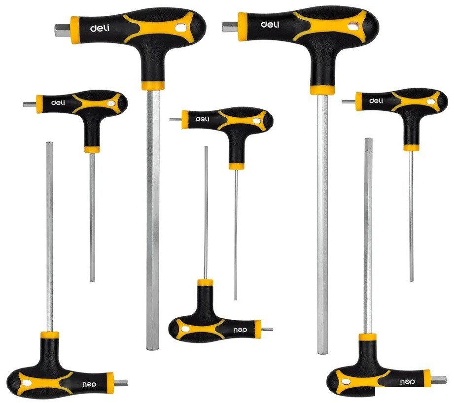 Набор ключей Deli DL233108 (8 предметов)- фото
