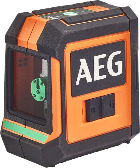 Лазерный нивелир AEG Powertools CLG220-K 4935472254 (с магнитным и потолочным кронштейнами)- фото2