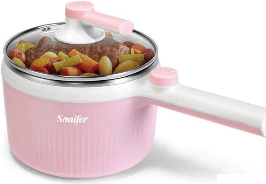 Электрокастрюля Sonifer SF-1504 (розовый)- фото2