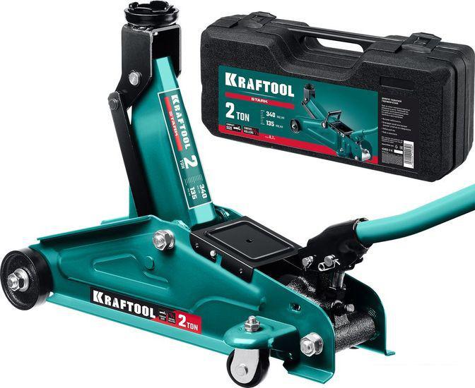 Подкатной домкрат KRAFTOOL Stark 43453-2-K 2т (кейс)- фото3