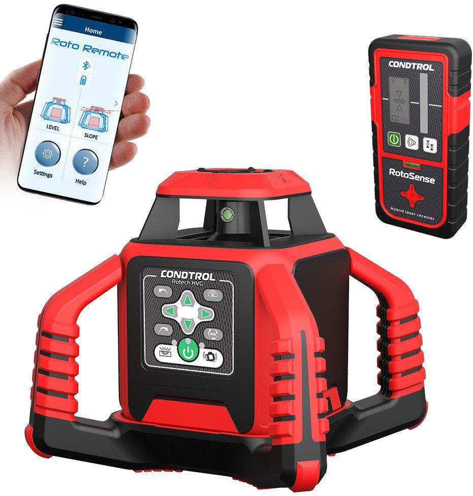 Лазерный нивелир Condtrol Rotech HVG- фото