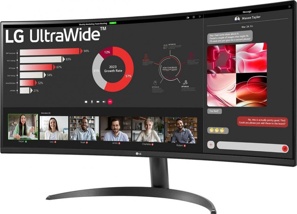 Монитор LG UltraWide 34WR50QK-B- фото2