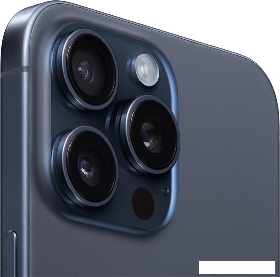 Смартфон Apple iPhone 15 Pro Max 1TB (синий титан)- фото4