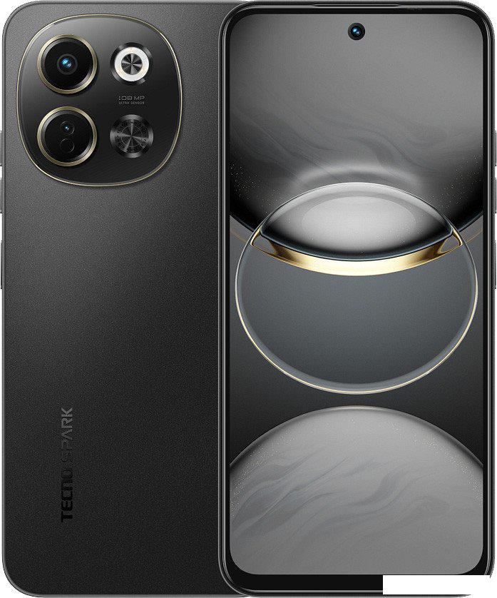Телефон Tecno Spark 30 5G 6GB/128GB (черный)
