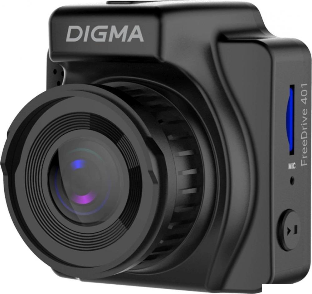 Видеорегистратор для авто Digma FreeDrive 401 FD401 (черный)- фото