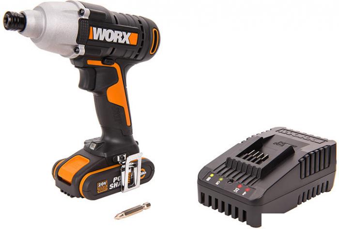 Винтоверт Worx WX291 (с 1-им АКБ, кейс)- фото