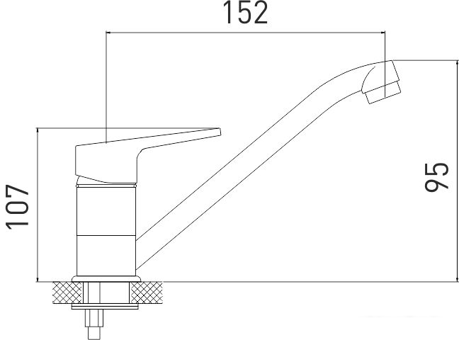Смеситель Gross Aqua Delta 3210268С-G0109- фото2