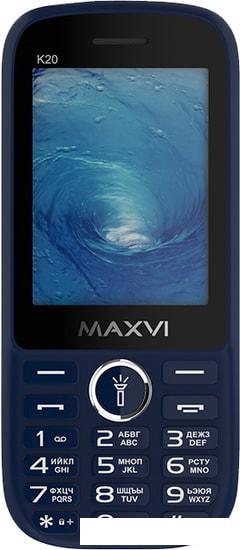 Мобильный телефон Maxvi K20 (синий)- фото2