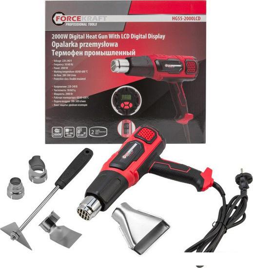 Промышленный фен ForceKraft FK-HG55-2000LCD
