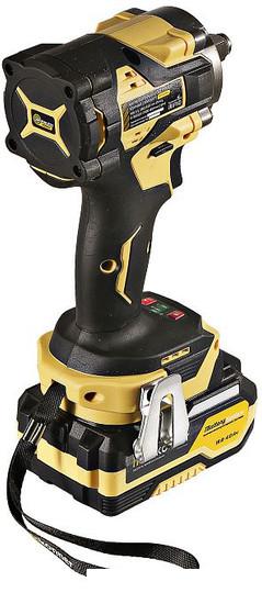 Гайковерт Hanskonner HCD20420BLC (с 1-им АКБ, кейс)- фото3