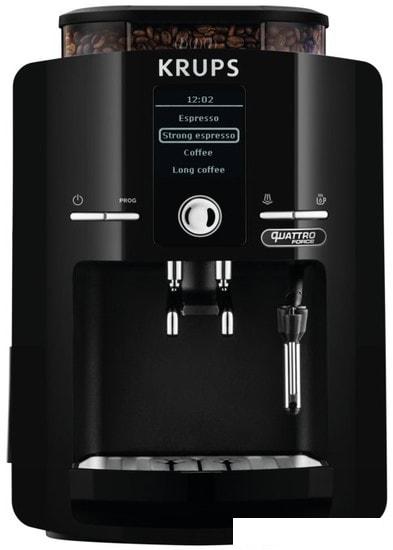 Эспрессо кофемашина Krups Quattro Force EA82F010- фото4