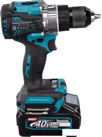 Ударная дрель-шуруповерт Makita HP001GD201 (с 2-мя АКБ, кейс)- фото4