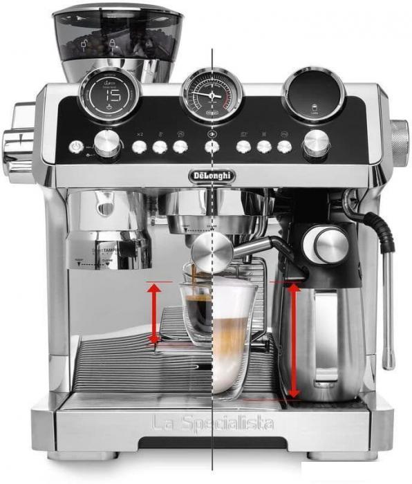 Рожковая помповая кофеварка DeLonghi EC 9865 M La Specialista Maestro Cold Brew- фото2
