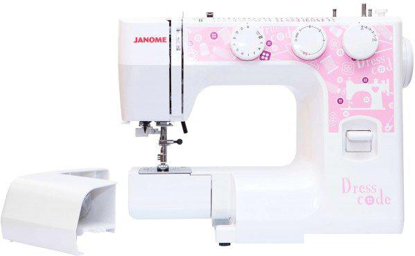 Электромеханическая швейная машина Janome Dresscode- фото4