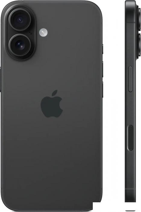 Смартфон Apple iPhone 16 128GB (черный)- фото2