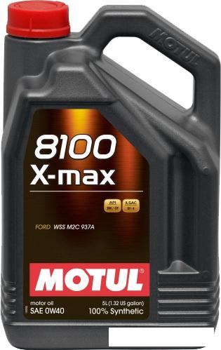 Моторное масло Motul 8100 X-Max 0W-40 5л