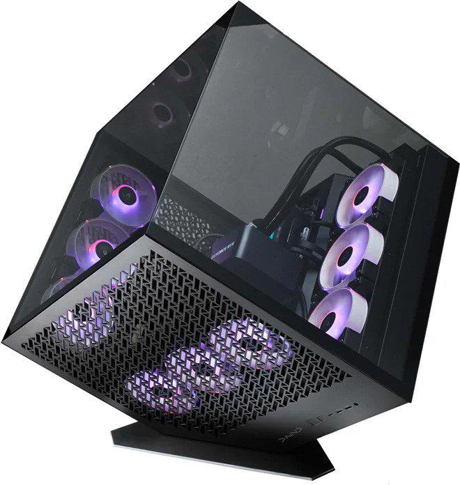 Корпус AZZA Cube Plus (черный)- фото