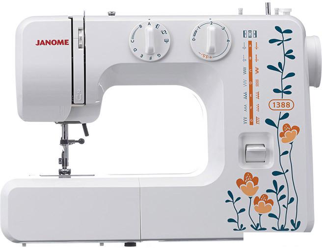 Электромеханическая швейная машина Janome 1388- фото