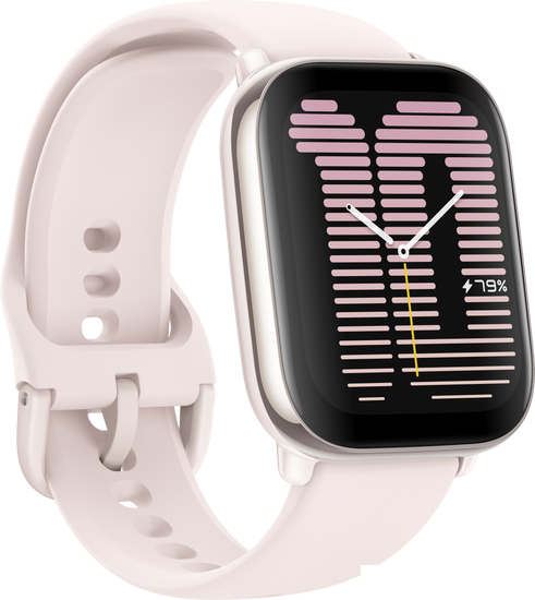 Умные часы Amazfit Active (розовый лепесток)- фото2
