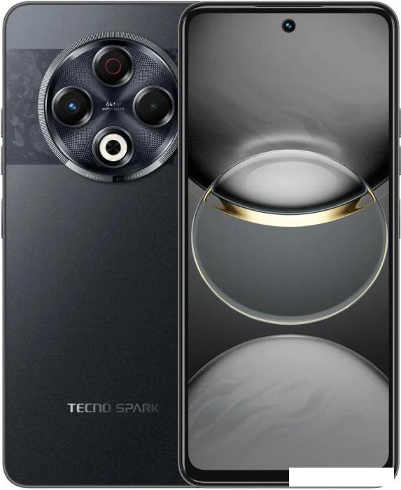 Смартфон Tecno Spark 30 8GB/256GB (черный)- фото