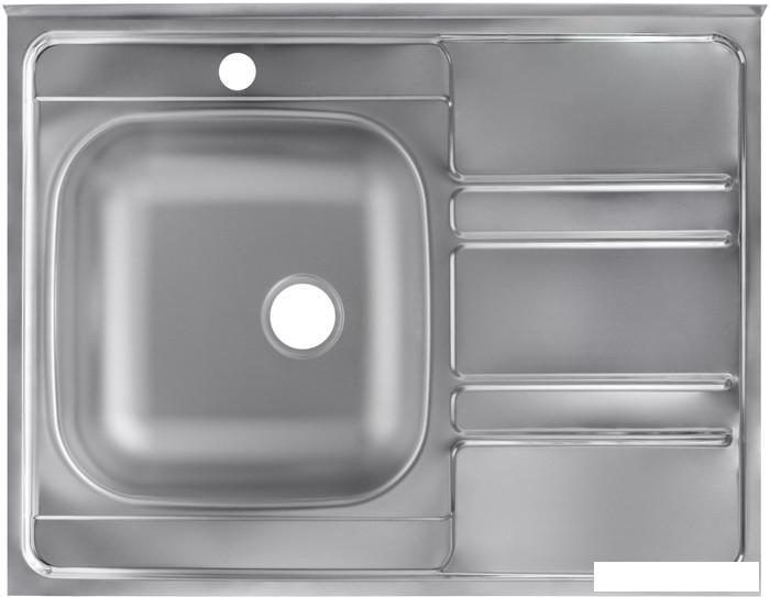 Кухонная мойка Ukinox Иннова IND800.600-6C 0L- фото