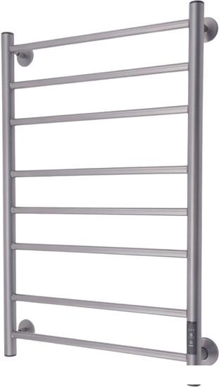 Полотенцесушитель Маргроид Ferrum Вид 10 СНШ 80x40 (графит, таймер справа)- фото