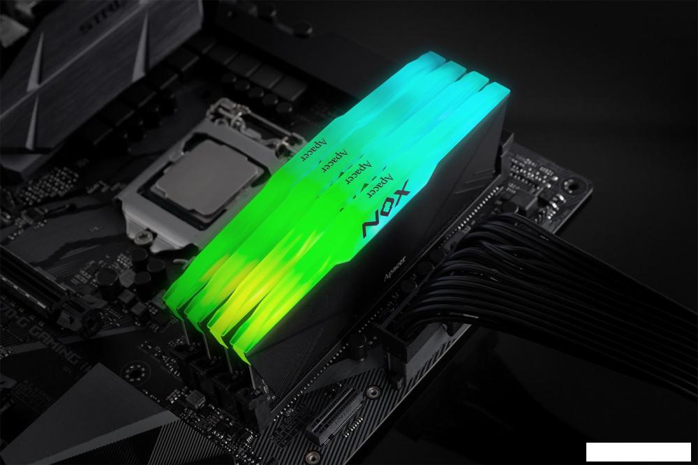 Оперативная память Apacer NOX RGB 2x16ГБ DDR4 3200 МГц AH4U32G32C28YNBAA-2- фото2