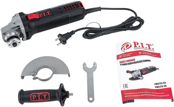 Угловая шлифмашина P.I.T PWS125-C6- фото3