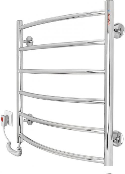 Полотенцесушитель Gloss & Reiter Э2.Raduga Л.50х60.Д6(Л) Кнопка- фото3