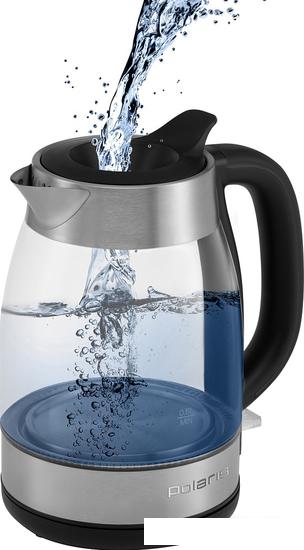 Электрический чайник Polaris PWK 1817CGL Water Way Pro- фото