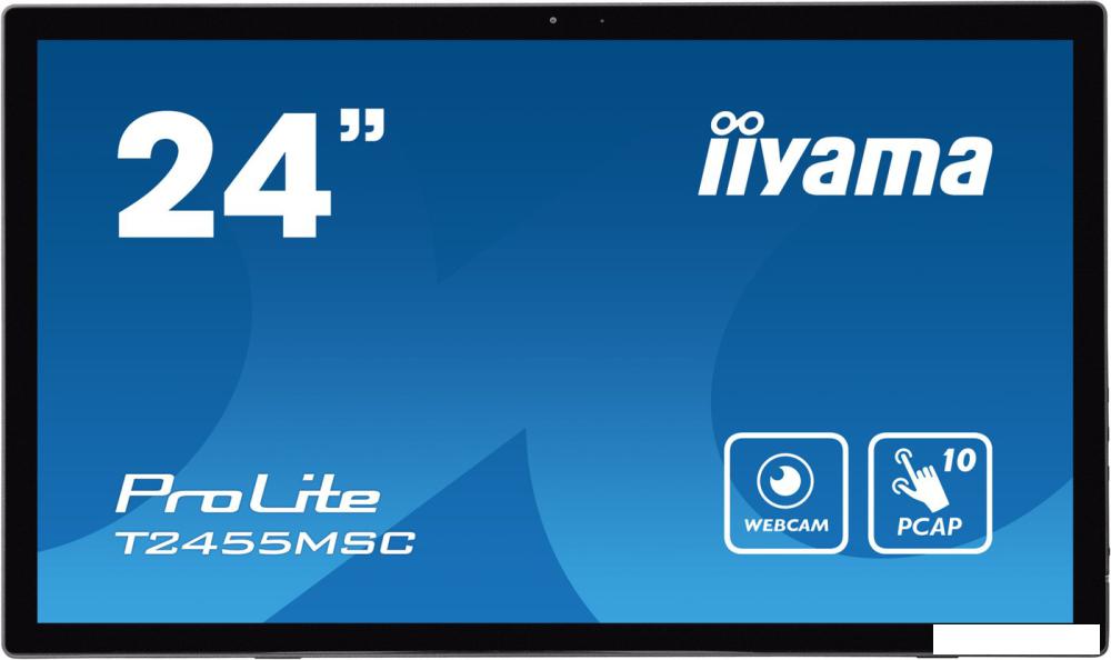 Портативный монитор Iiyama ProLite T2455MSC-B1- фото