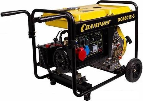 Дизельный генератор Champion DG6501E-3- фото