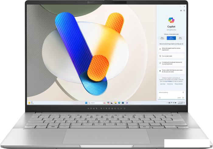 Ноутбук ASUS Vivobook S 14 OLED M5406NA-QD080- фото