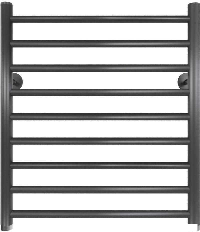 Полотенцесушитель Gloss & Reiter Line Л.50x60.Л9.G1 (муар черный)- фото