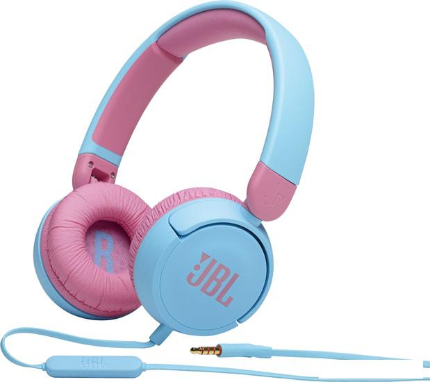 Наушники JBL JR310 (голубой/розовый)- фото