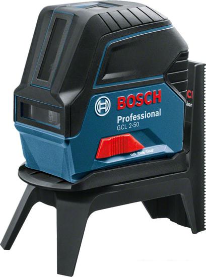 Лазерный нивелир Bosch GCL 2-50 Professional 0601066F01 (RM1 + BM3 + LR6)- фото