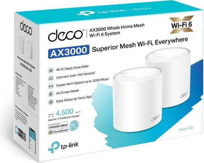 Wi-Fi система TP-Link Deco X50 (2 шт)- фото4