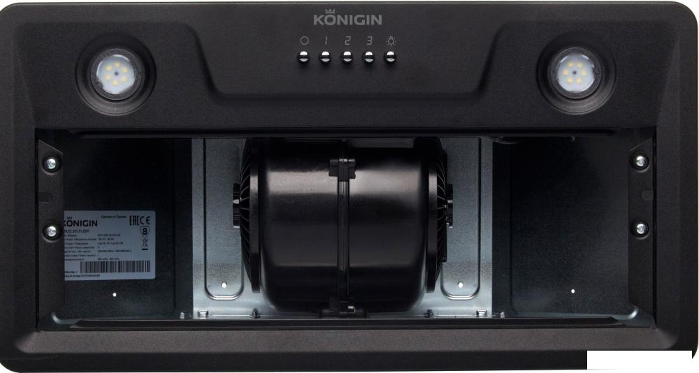 Кухонная вытяжка Konigin Skylark 60 (черный)- фото3